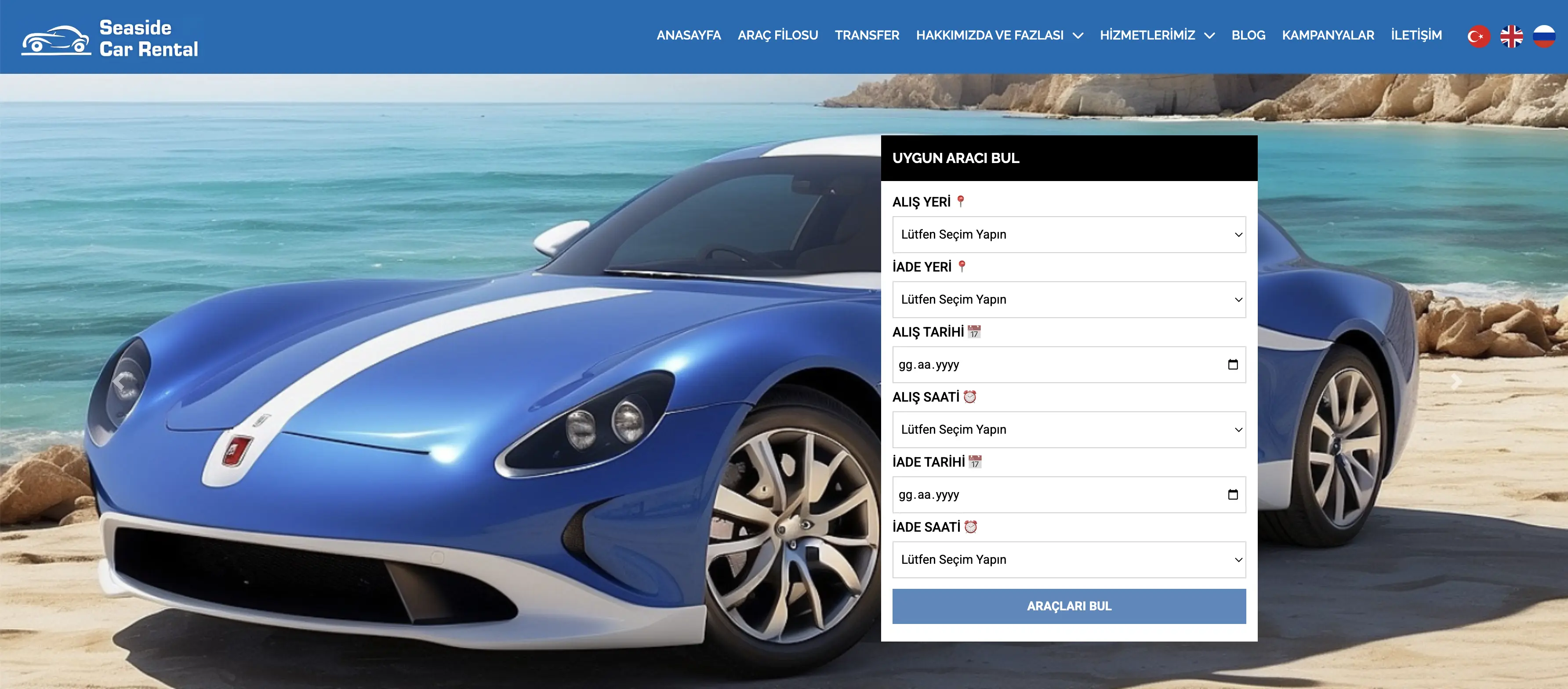 Sipariş paneli ve kurumsal web sitesi projesi